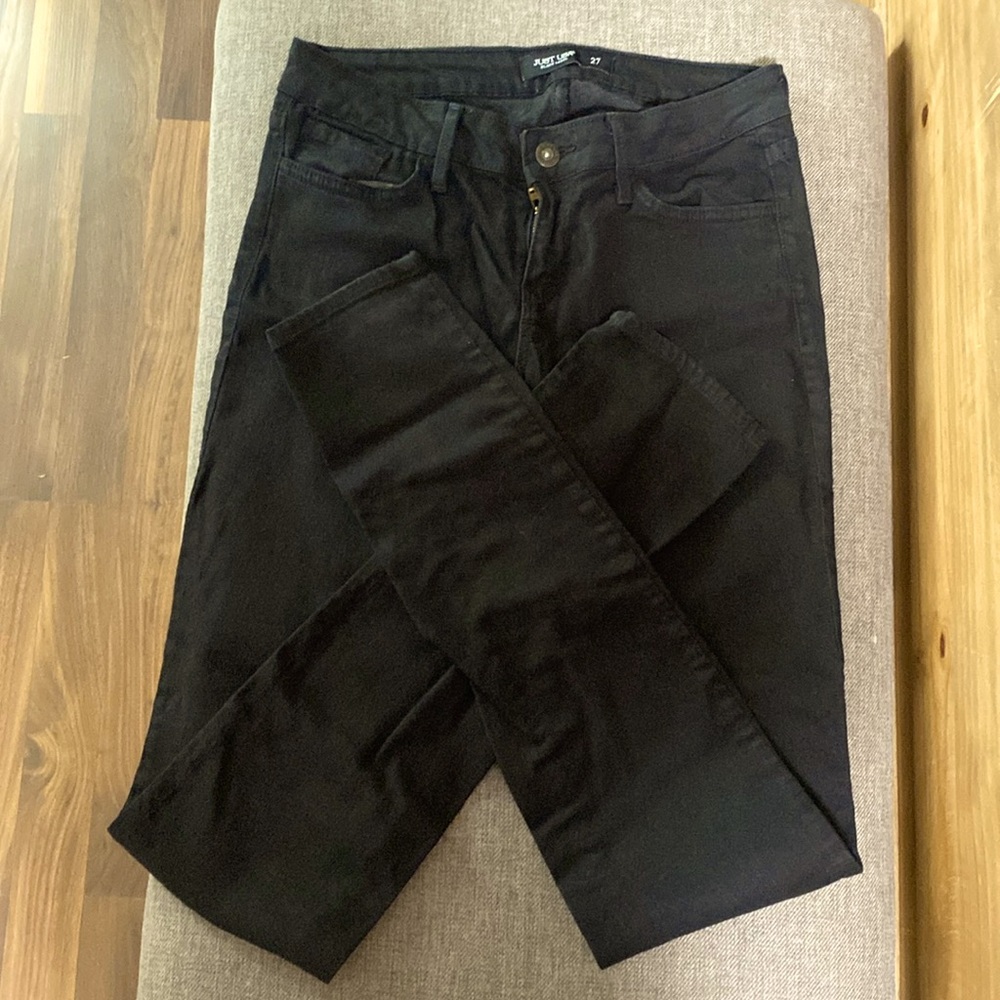 Just U.S.A. skinny leg jeans / jeggings